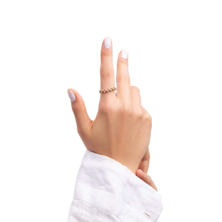 انگشتر طلا گوی گالری طلا پرسته