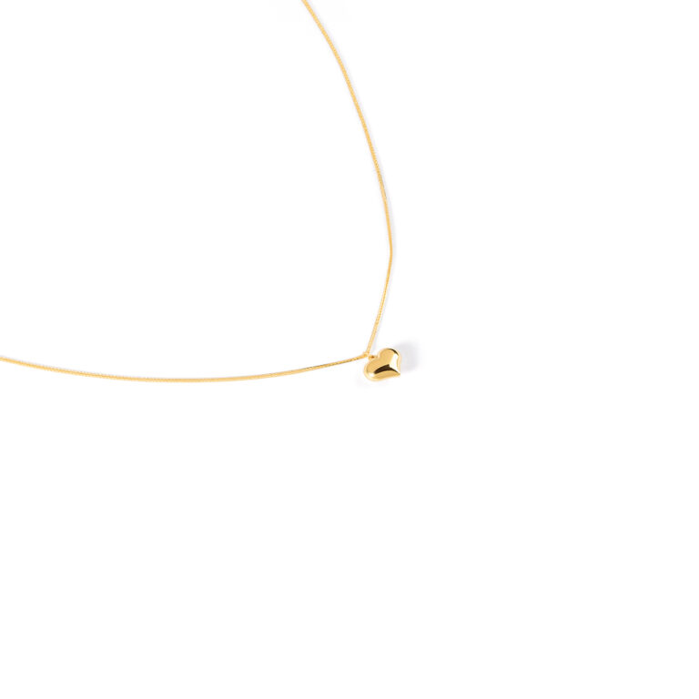 گردنبند طلا قلب یارا گالری طلا پرسته