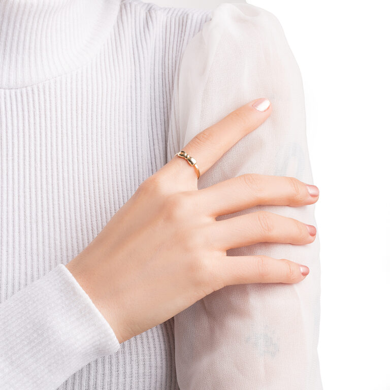 انگشتر طلا پاپیون گالری طلا پرسته