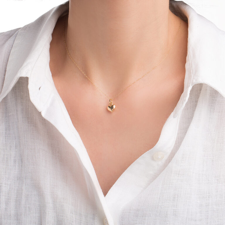 آویز طلا قلب گالری طلا پرسته