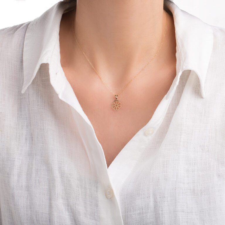 نیم ست طلا گلرخ گالری طلا پرسته