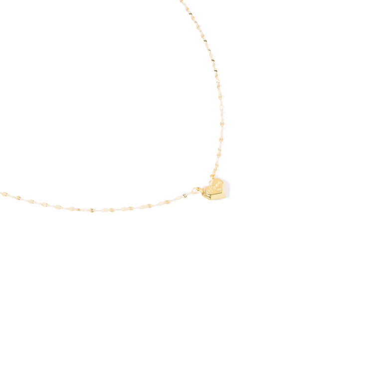 گردنبند طلا قلب Love گالری طلا پرسته