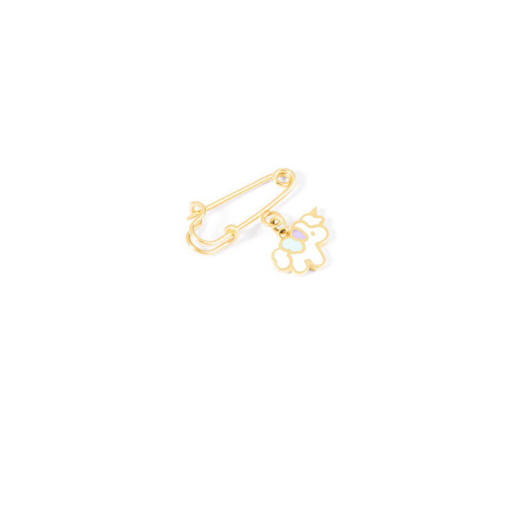 سنجاق سینه طلا یونیکورن گالری طلا پرسته