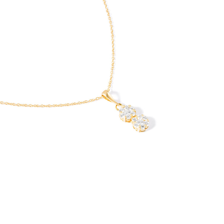 گردنبند طلا فلاور گالری طلا پرسته