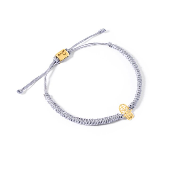 دستبند طلا بافت دست همسا گالری طلا پرسته