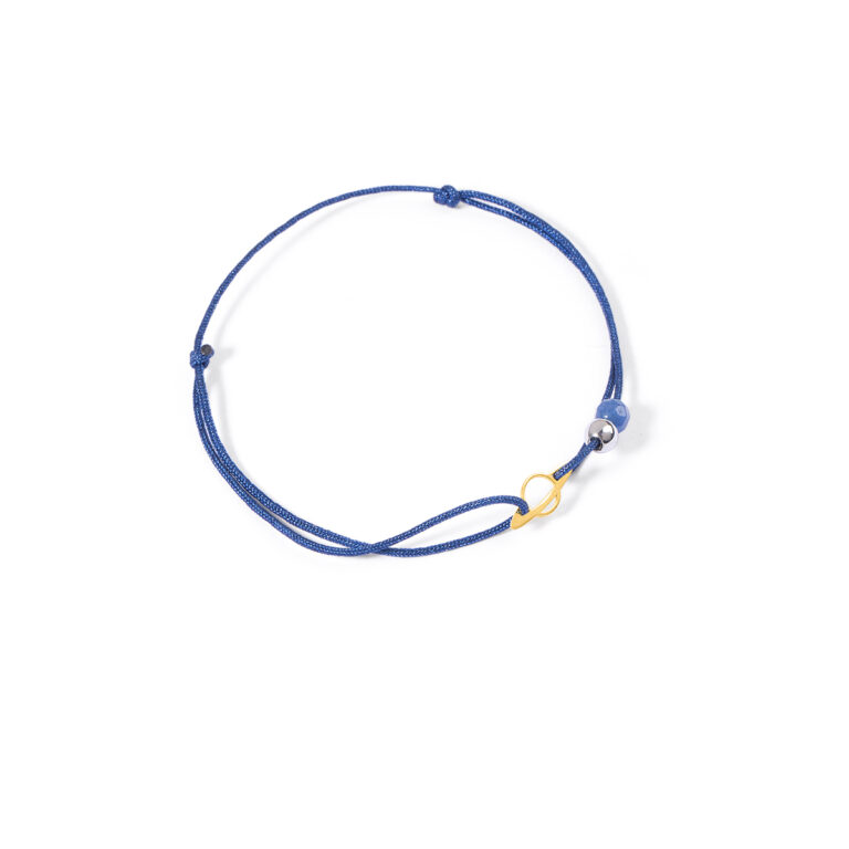 دستبند طلا بافت زحل گالری طلا پرسته