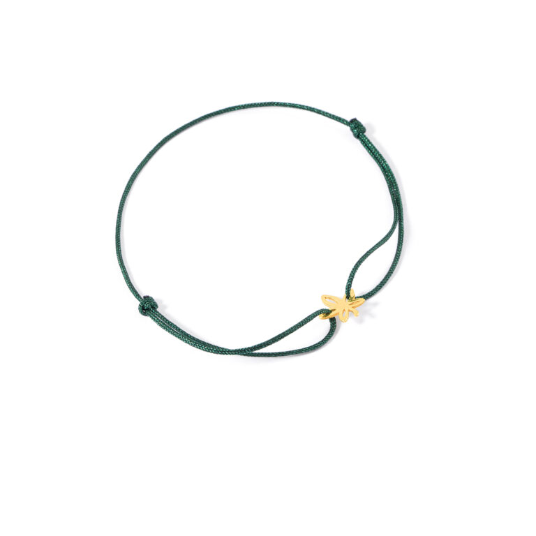 دستبند طلا بافت برگ گالری طلا پرسته