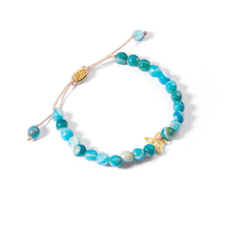 دستبند طلا سنگی ستاره دریایی گالری طلا پرسته