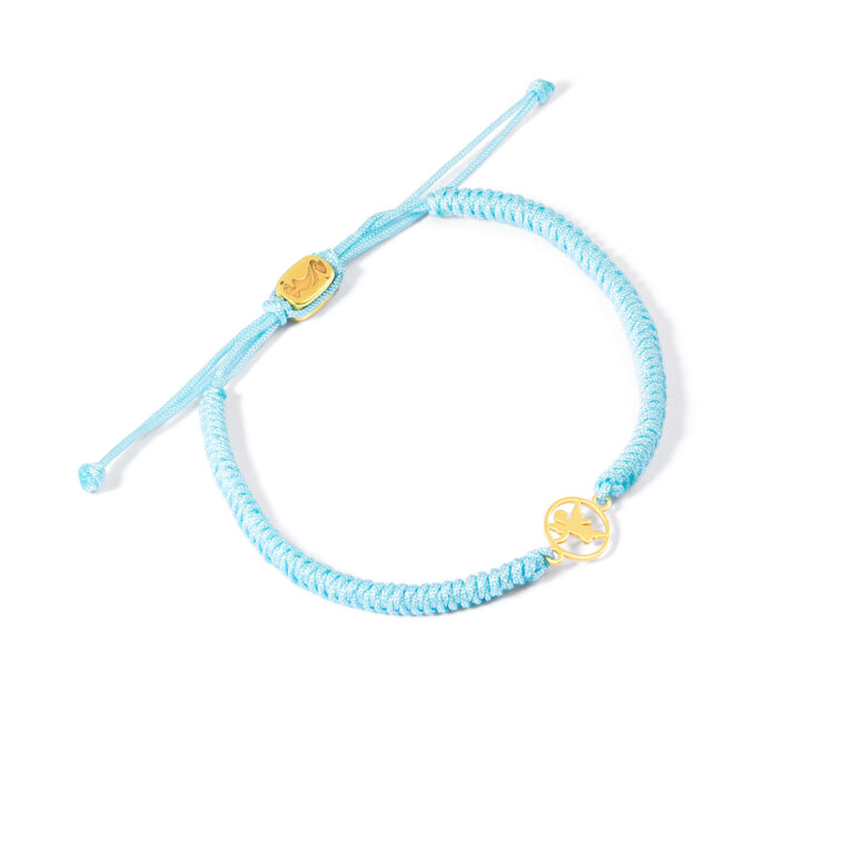 دستبند طلا بافت فرشته گالری طلا پرسته