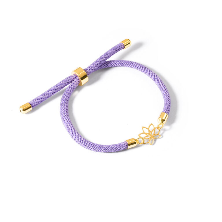 دستبند طلا بافت لوتوس گالری طلا پرسته