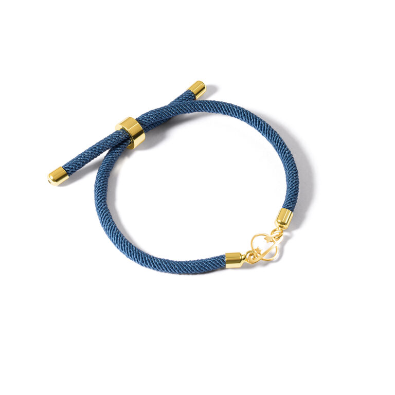 دستبند طلا بافت گلکسی گالری طلا پرسته