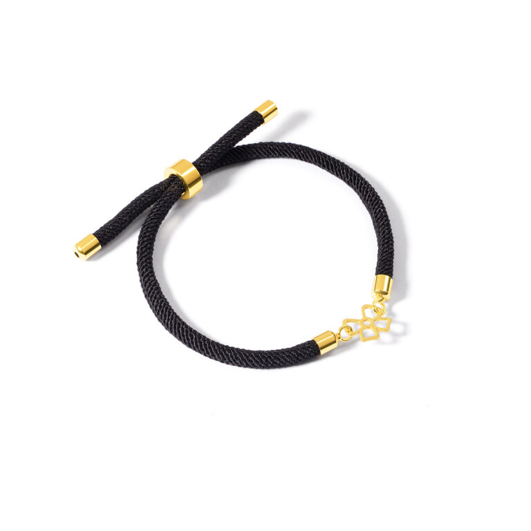 دستبند طلا بافت پاپیون گالری طلا پرسته