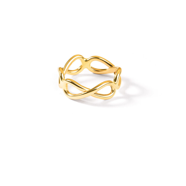 انگشتر طلا بی نهایت گالری طلا پرسته