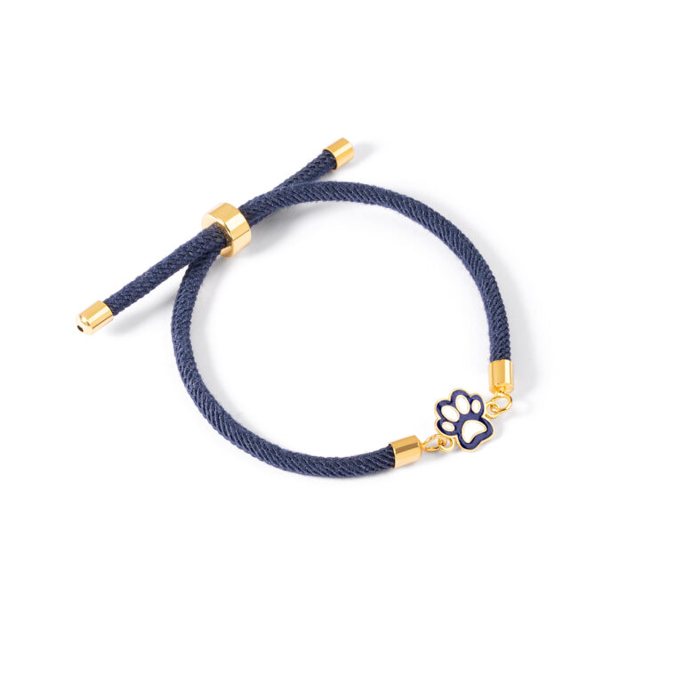 دستبند طلا بافت مینا کاری رد پا گالری طلا پرسته