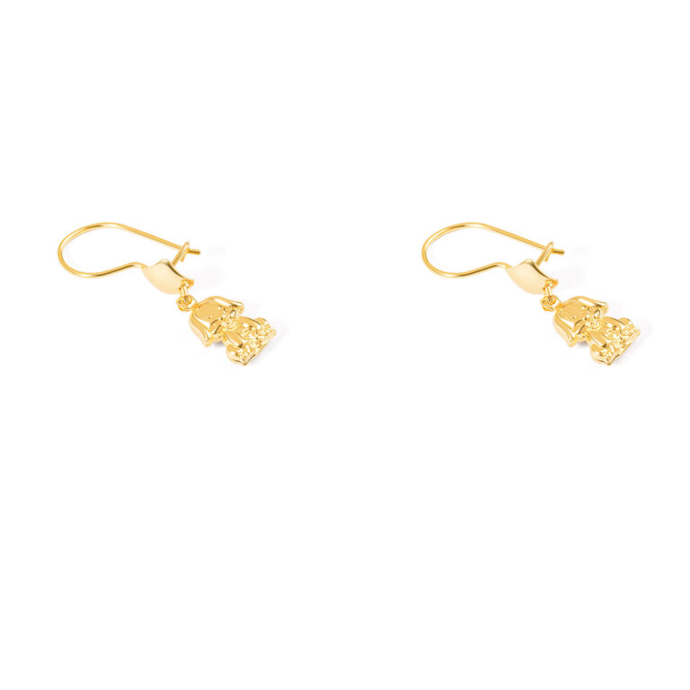 گوشواره طلا عصایی پاپِت گالری طلا پرسته