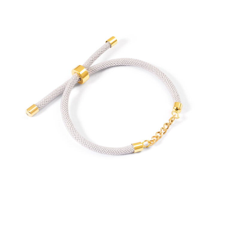 دستبند طلا بافت کارتیه طوسی گالری طلا پرسته