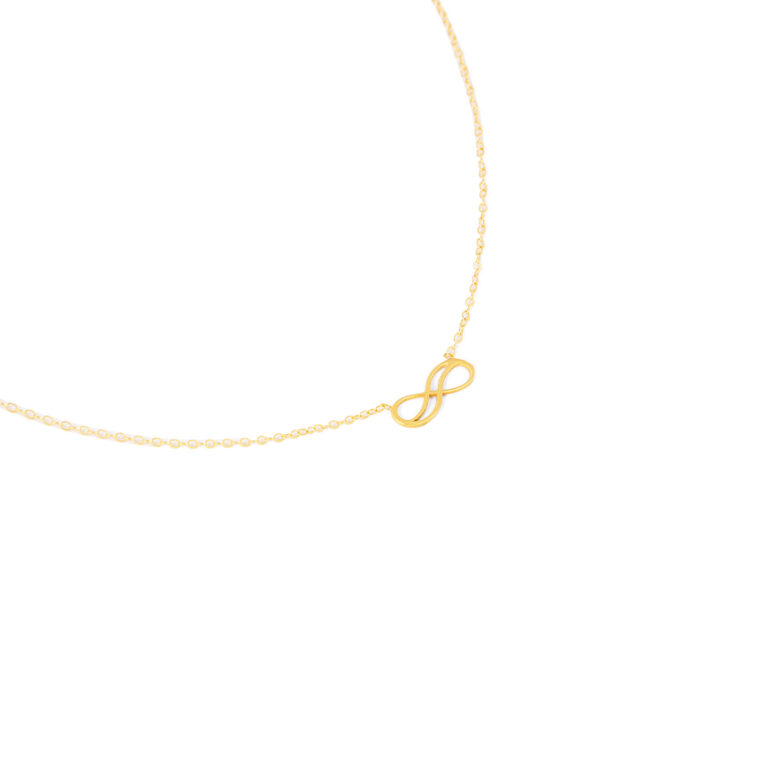 گردنبند طلا بی نهایت گالری طلا پرسته