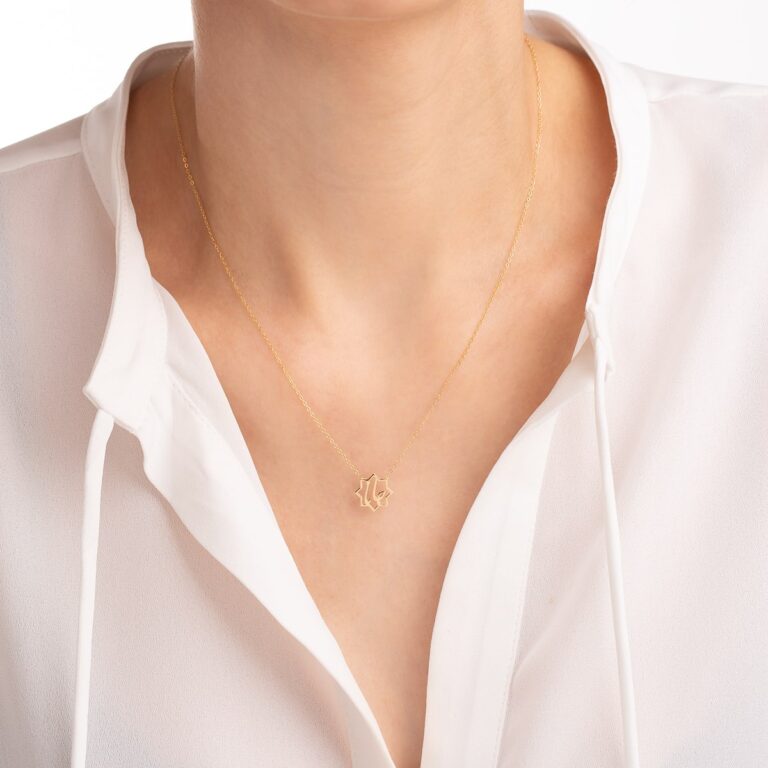 گردنبند طلا جانا گالری طلا پرسته