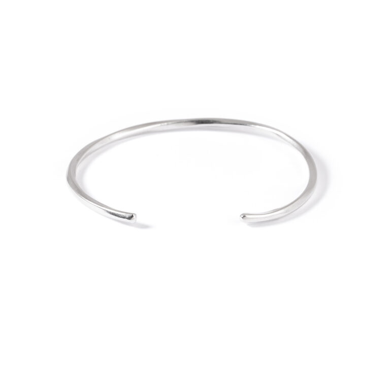 بنگل نقره پیچ گالری طلا پرسته