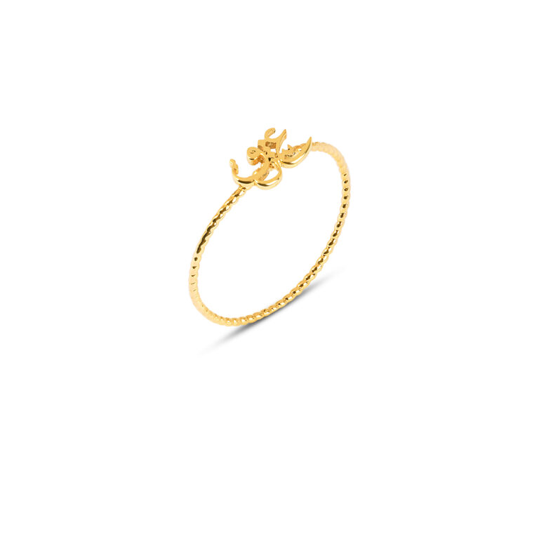 انگشتر طلا توپی عشق گالری پرسته