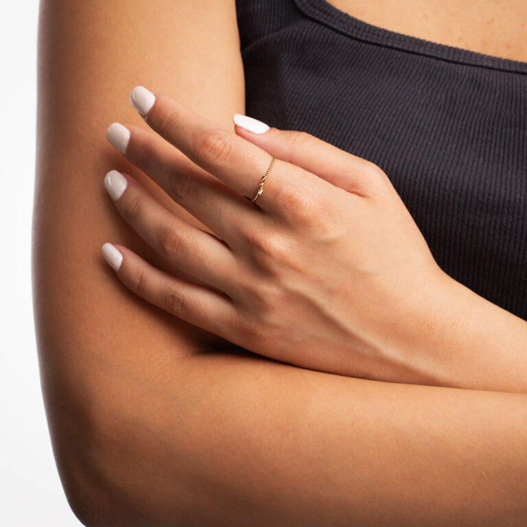 انگشتر طلا توپی اسم “محمد” گالری پرسته