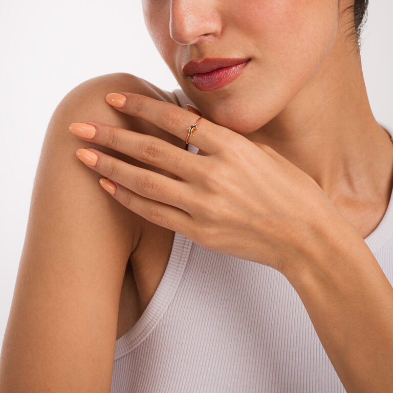 انگشتر طلا دلفین گالری طلا پرسته