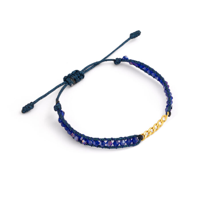 دستبند طلا بافت سنگی کارتیه گالری طلا پرسته