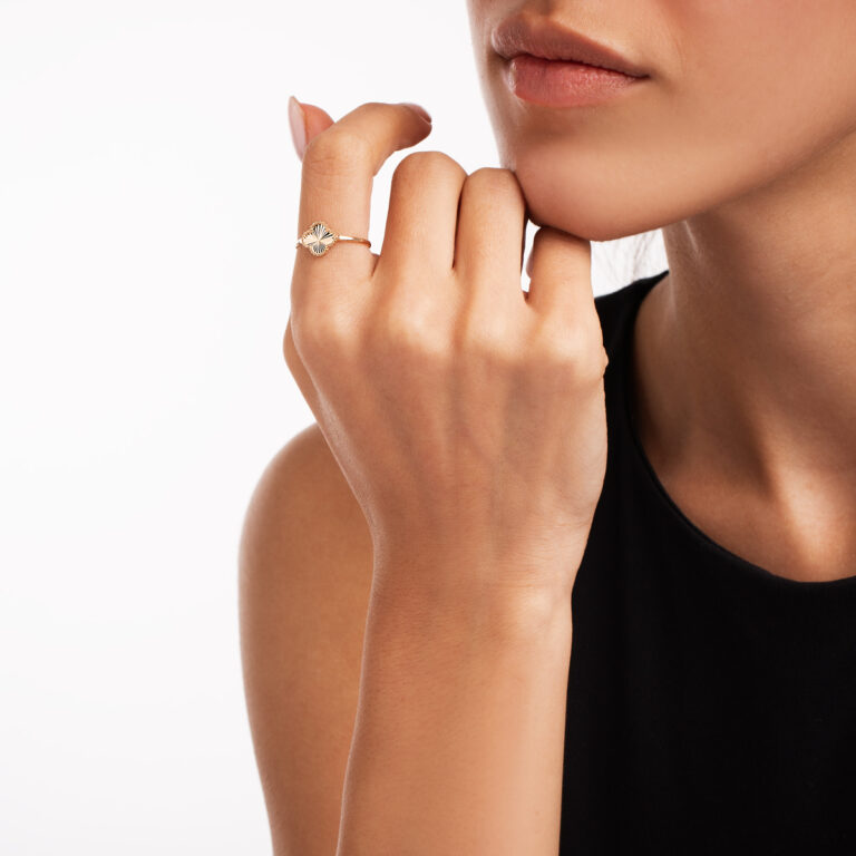 انگشتر طلا ونکلیف گالری طلا پرسته