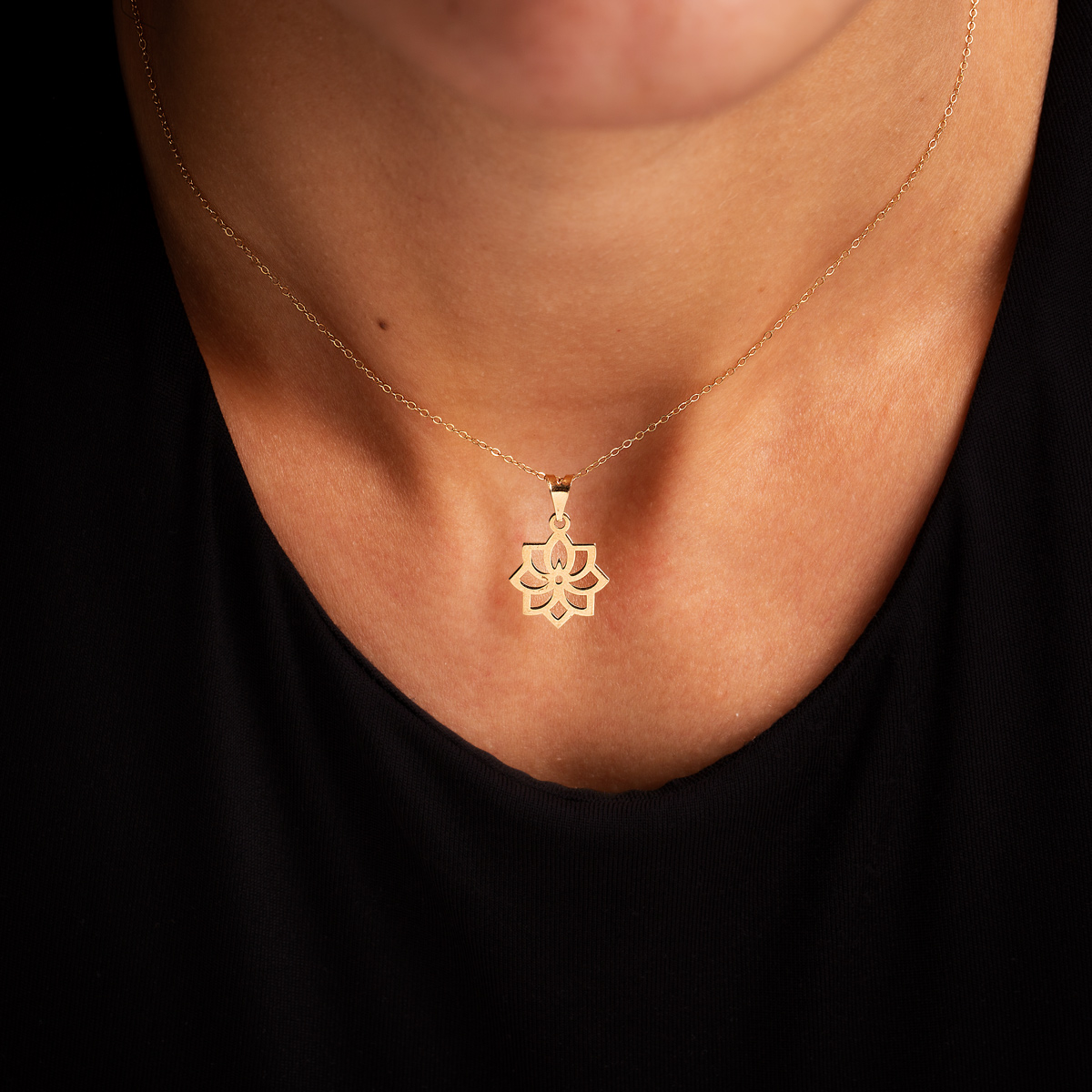 نیم ست طلا گل سرینا گالری طلا پرسته