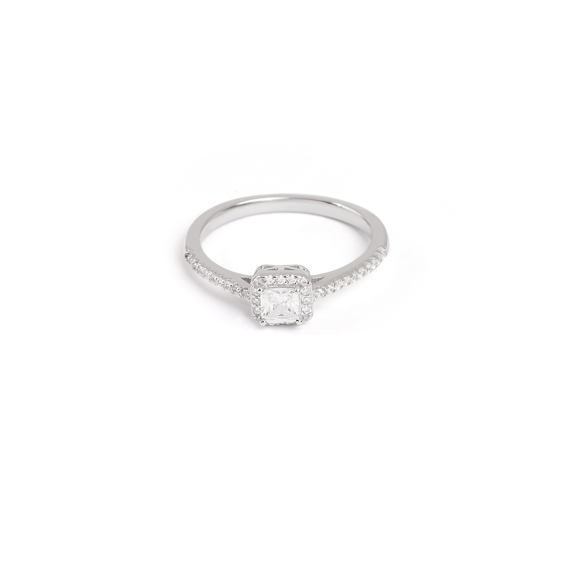 انگشتر نقره نگین دار اَنجل گالری طلا پرسته