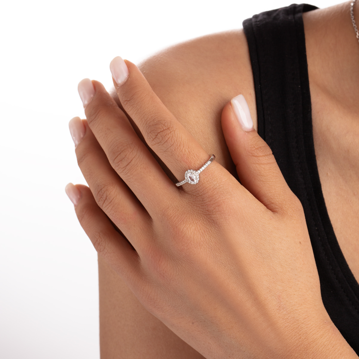 ست نقره نگین دار پرینسس گالری طلا پرسته