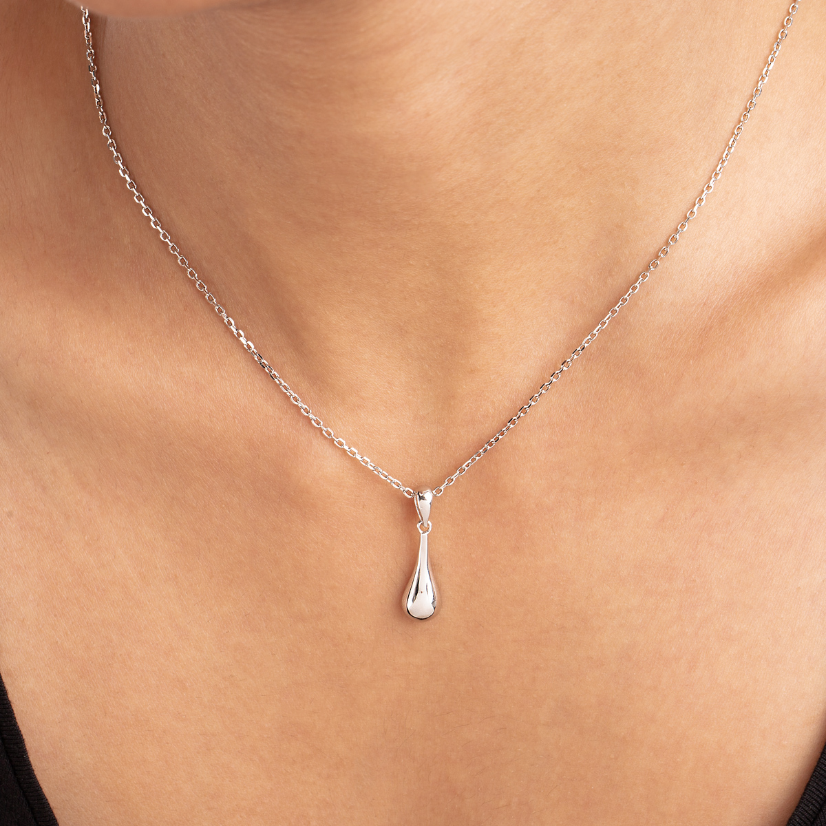 نیم ست نقره قطره گالری طلا پرسته