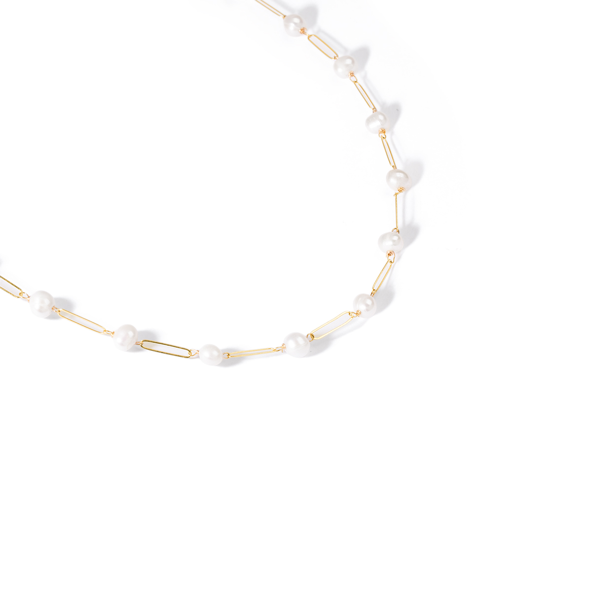 گردنبند طلا کادنا مروارید گالری طلا پرسته