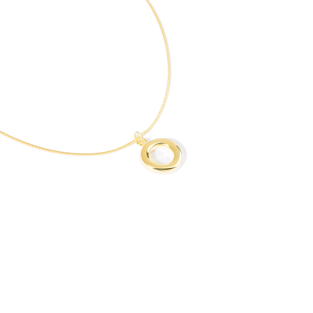 گردنبند نقره دایره گالری طلا پرسته