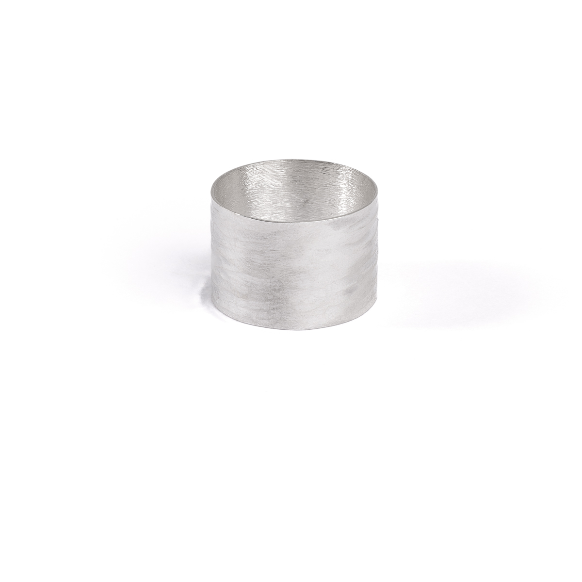 انگشتر نقره رینگ پهن گالری طلا پرسته