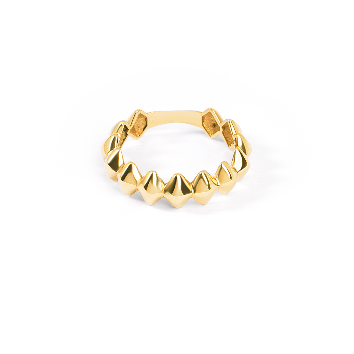 انگشتر طلا میخی اِلما گالری طلا پرسته