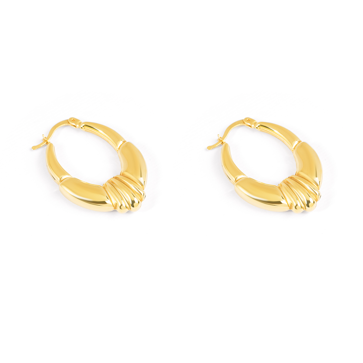 گوشواره طلا کلیپسی سارِه گالری طلا پرسته