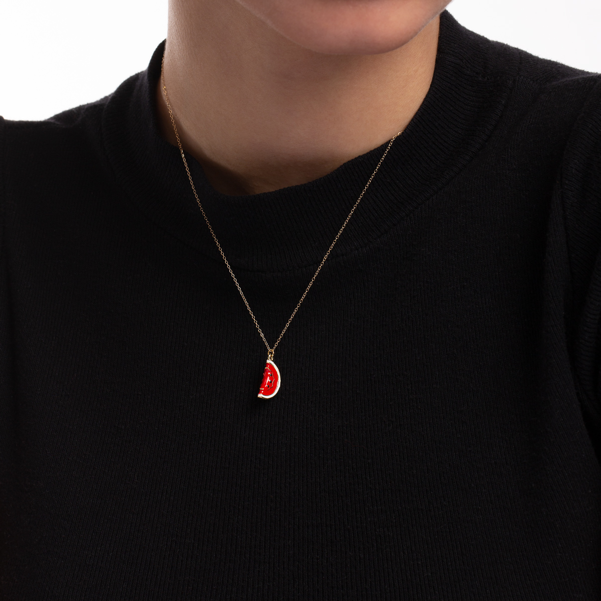 گردنبند طلا هندوانه گالری طلا پرسته