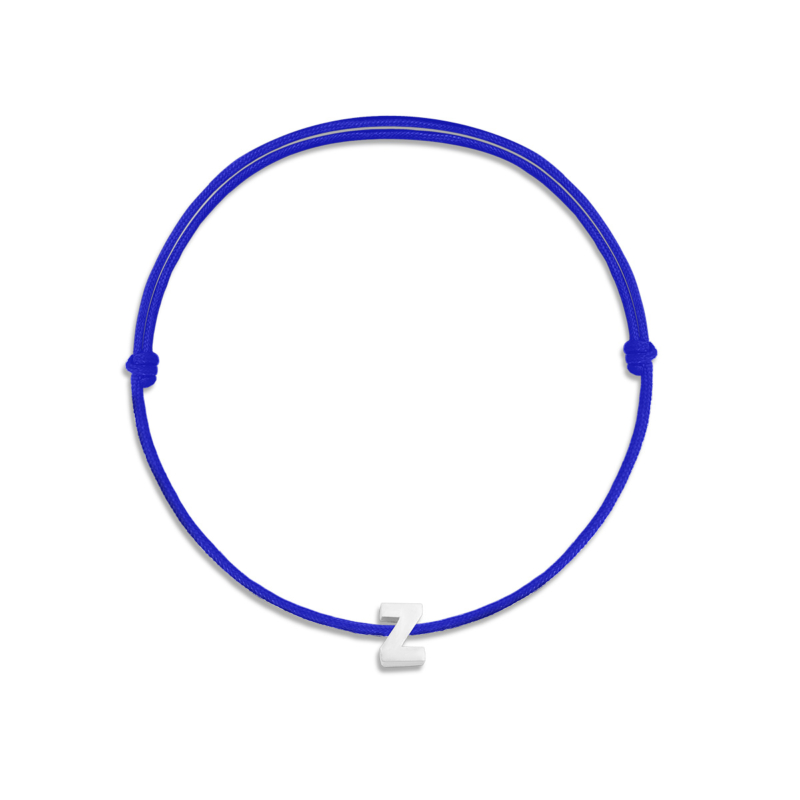 دستبند نقره بافت حرف Z گالری طلا پرسته