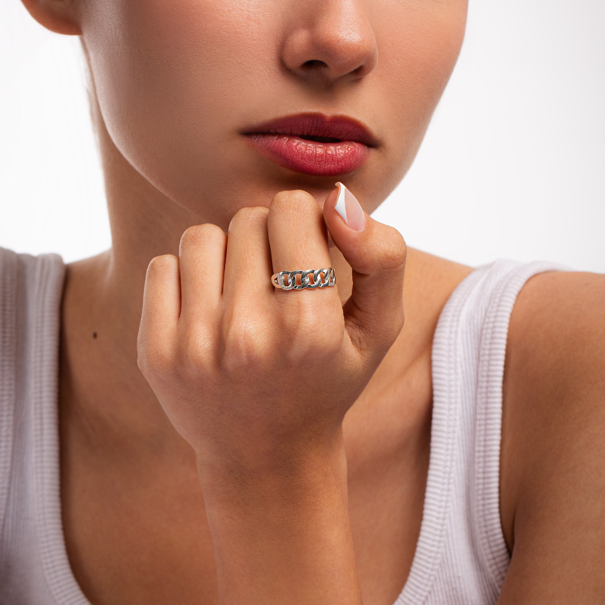 انگشتر نقره کارتیه گالری طلا پرسته