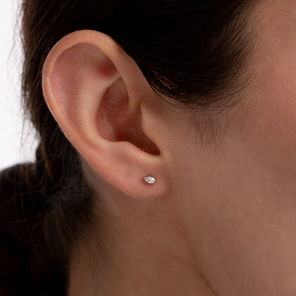 پیرسینگ طلا تک مارکیز گالری طلا پرسته