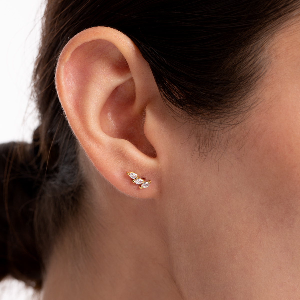 پیرسینگ طلا سه مارکیز گالری طلا پرسته