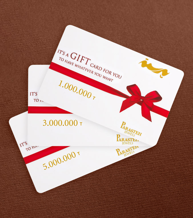 گیفت کارت خرید طلا از گالری طلا پرسته