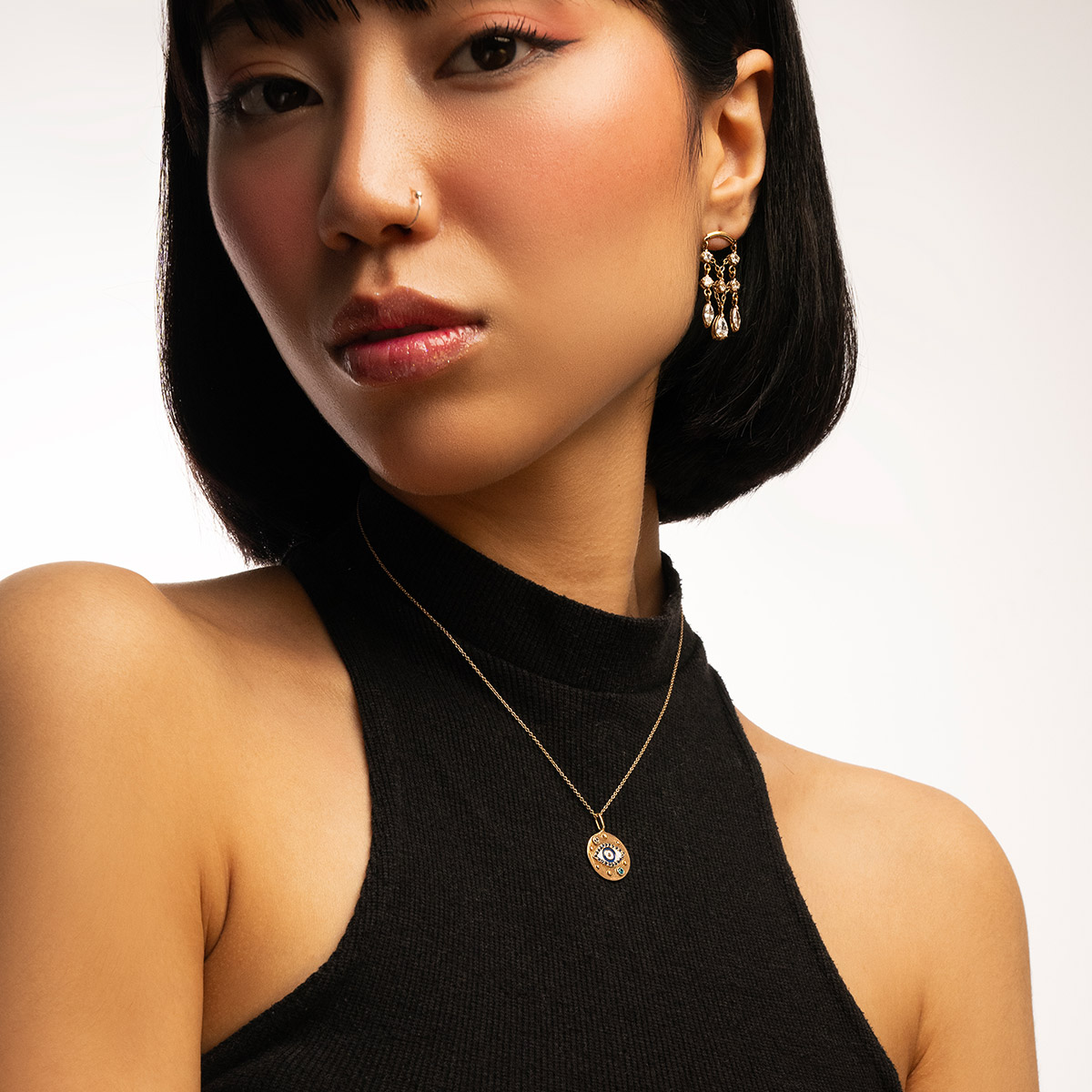 خرید طلا از گالری طلا پرسته چشم نظر