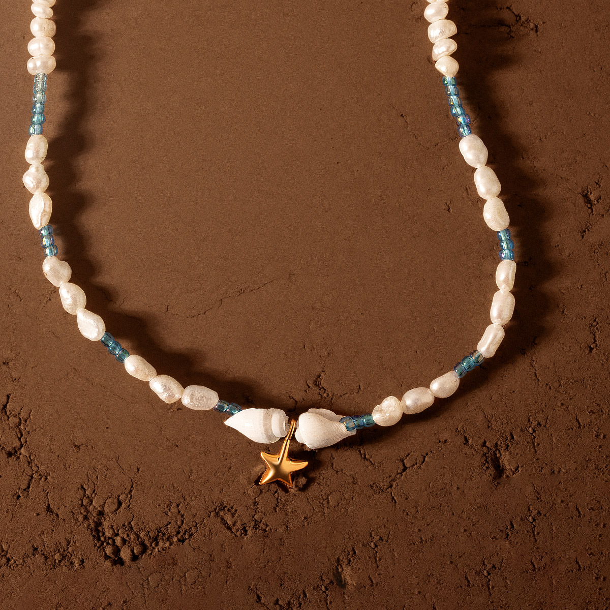 خرید طلا از گالری طلا پرسته گردنبند سنگی